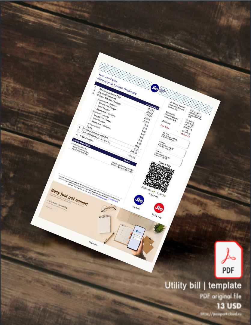 Utility bill | Albanian Power | Albania